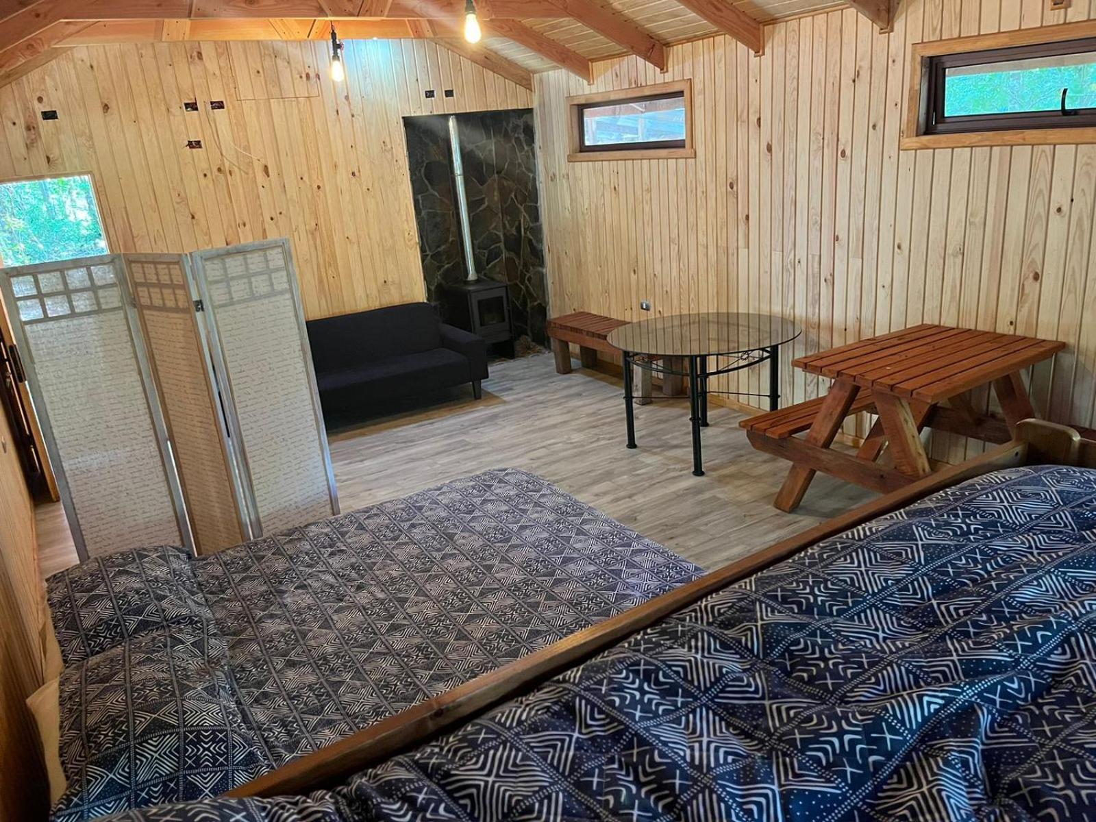 Vila Llaima Camp Curacautín Exteriér fotografie