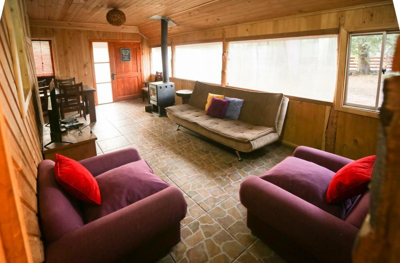 Vila Llaima Camp Curacautín Exteriér fotografie